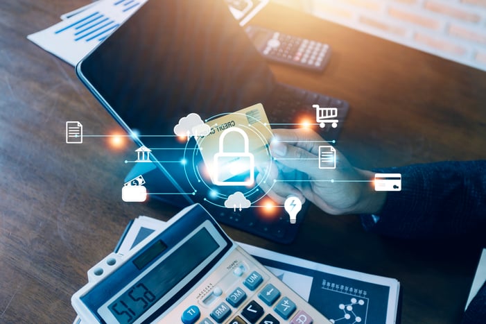 cybersecurity-privacy-concepts-protect-data-lock-icon-internet-network-security-technology-businessman-protecting-personal-data-smart-phone-with-virtual-screen-interfaces